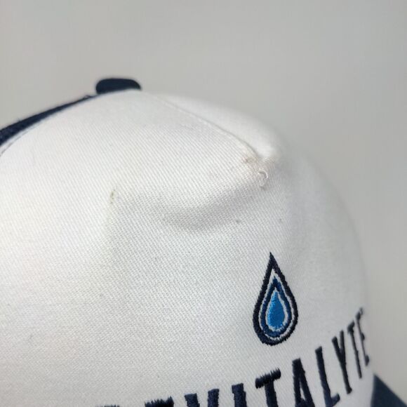 Revitalyte Snapback Mesh Back Trucker Hat Blue One Size Embroidered Boelter - Picture 4 of 8